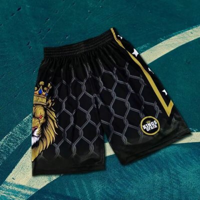 NBA 23 James Kings shorts noir imprimé